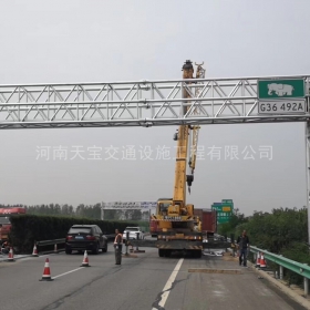 昆明市高速门架标杆厂家_ETC门架标志杆厂家_价格
